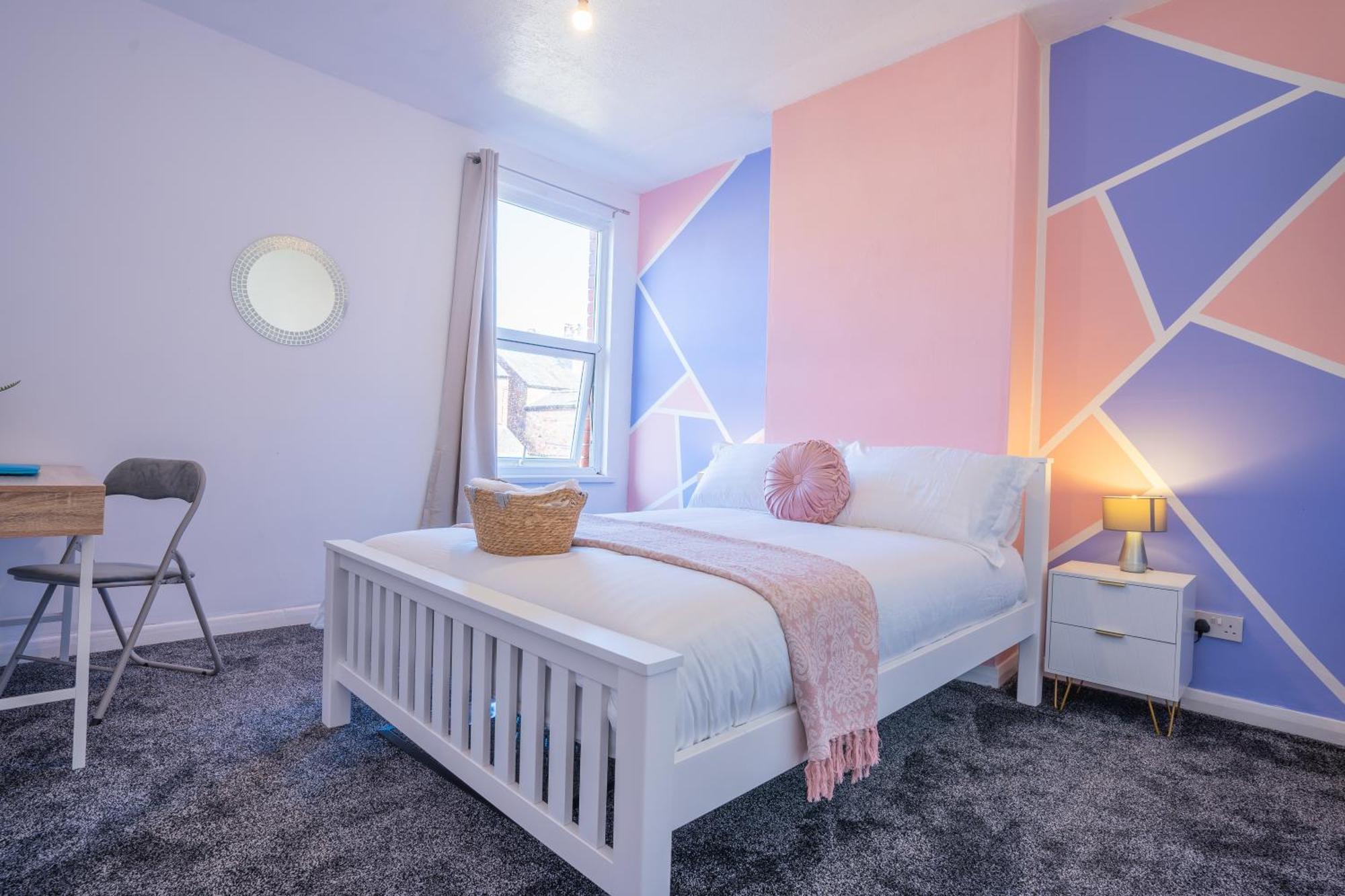 Stayzed E - Ng7 Free Wifi, Parking, Stylish House Near City Centre - Great For Tourists, Families, Contractors & Long Stays Nottingham Exterior foto